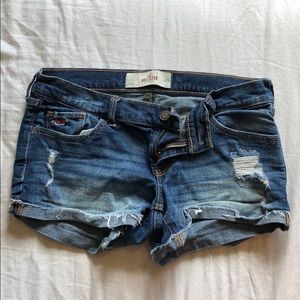 Hollister jean shorts